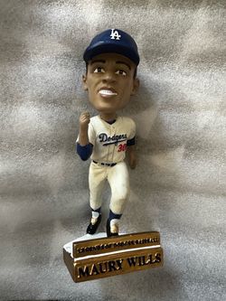 Maury’s Wills Los Angeles Dodgers “Legends of Dodger Baseball” Bobblehead