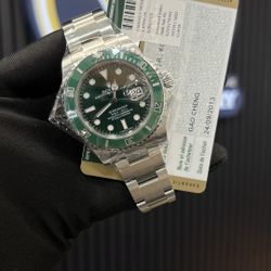 Rolex Submariner Hulk 2013 In Like New Condition 