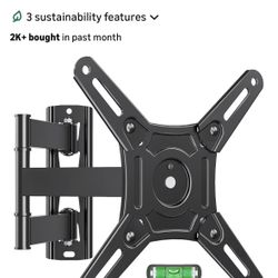 ELIVED Full Motion TV Monitor Wall Mount