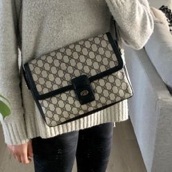 Vintage Gucci Bag With Custom Chain