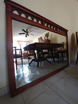 Antique Mirror Wall