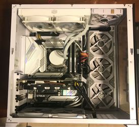 White Gaming PC