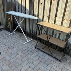 free table & plancha