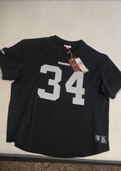 Bo Jackson mitchell and ness raiders jersey