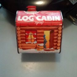 100 Aniversary Log Cabin Tin