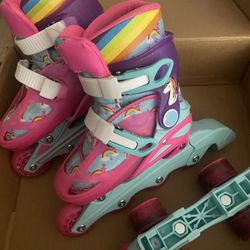 Girls Size 12-2 Roller Blades & Roller Skates