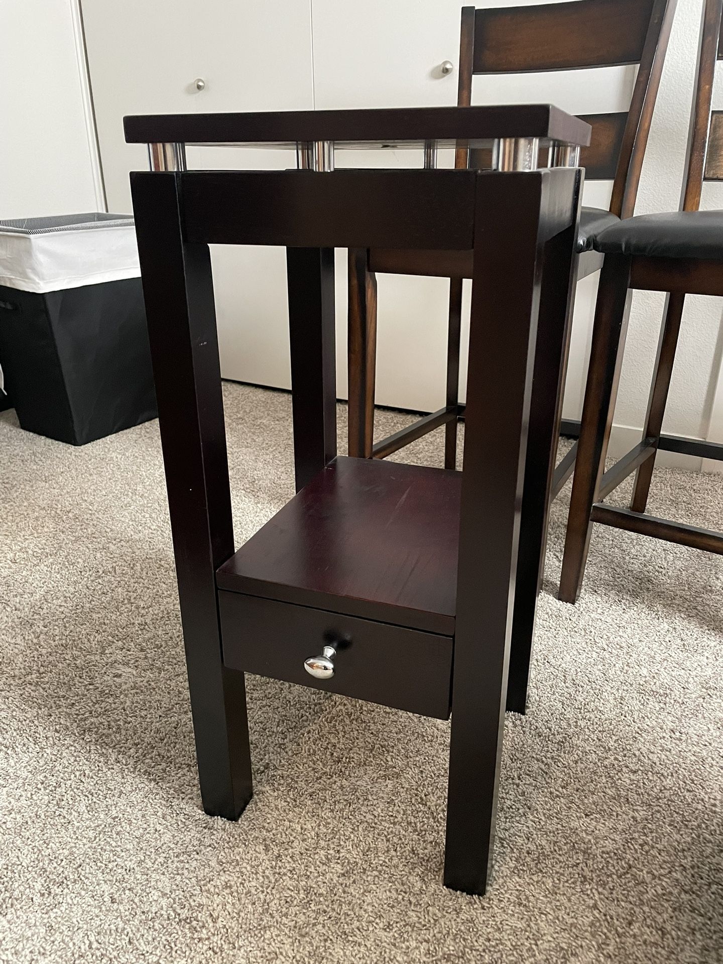 End Table With Drawer