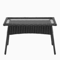 💥NEW Stylewell Eastlake Rectangle Wicker Outdoor Coffee Table/ Mesa para patio💥