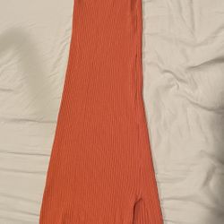 Women’s Orange Dress 