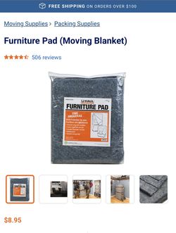 Variety Of Moving Blankets