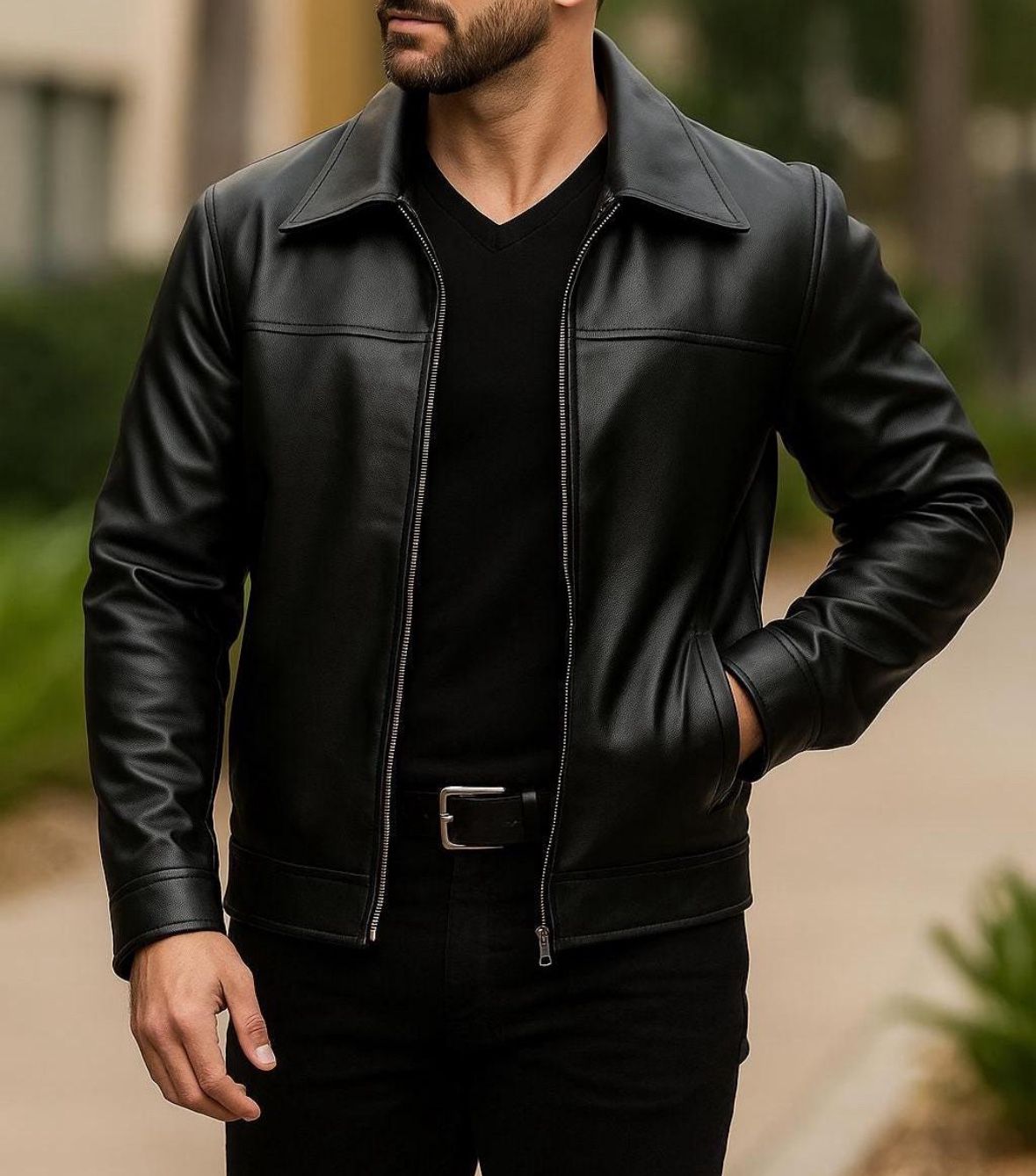 Men’s leather jackets
