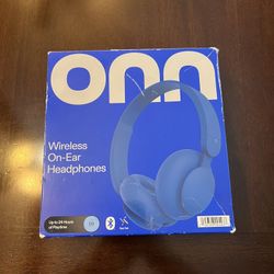 Onn Wireless On-Ear Headphones