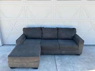 Dark Grey Sectional Couch