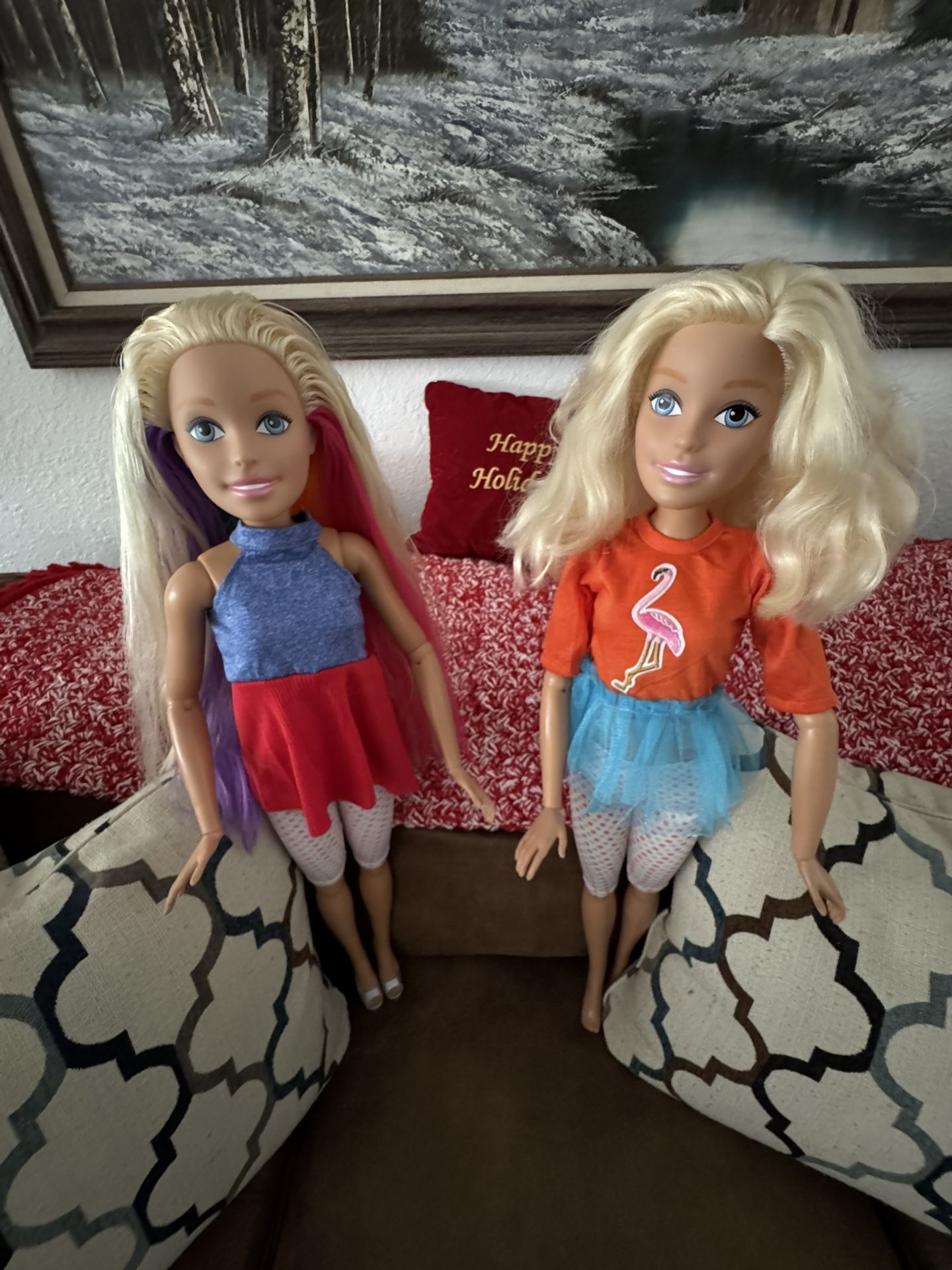 28” Barbie’s Dolls