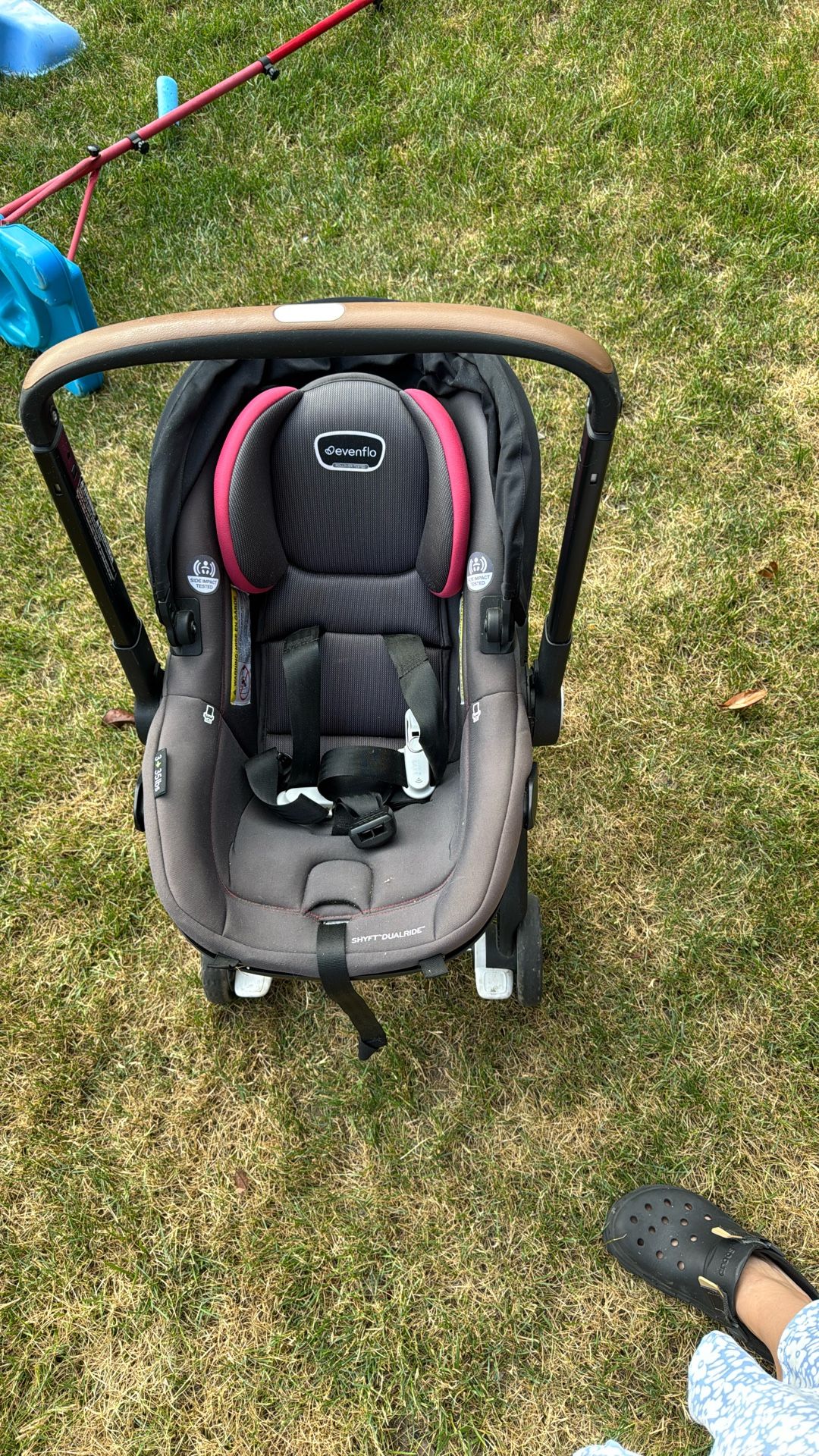 Shift Dual Ride Even Flo Stroller Car Seat Combo