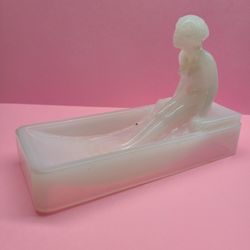 VINTAGE NUDE ART DECO LADY