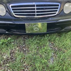 Mercedes Benz License Plate Chrome 