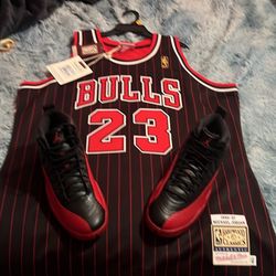 Flu Game 12 Size 11 With Jersey 