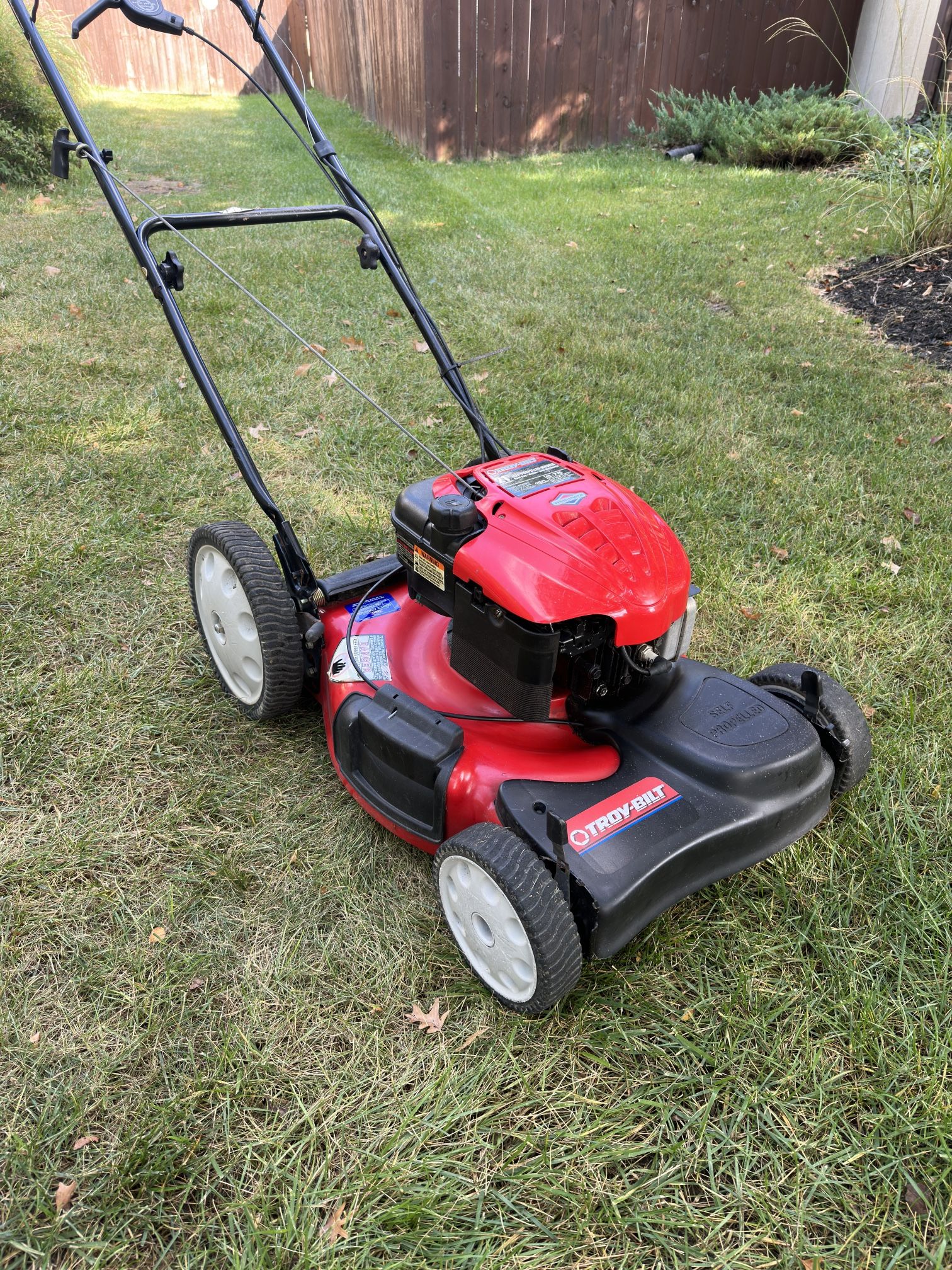 Big Wheeled Lawn Mower