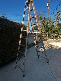 Latter 10 foot good shape. Hardly used.