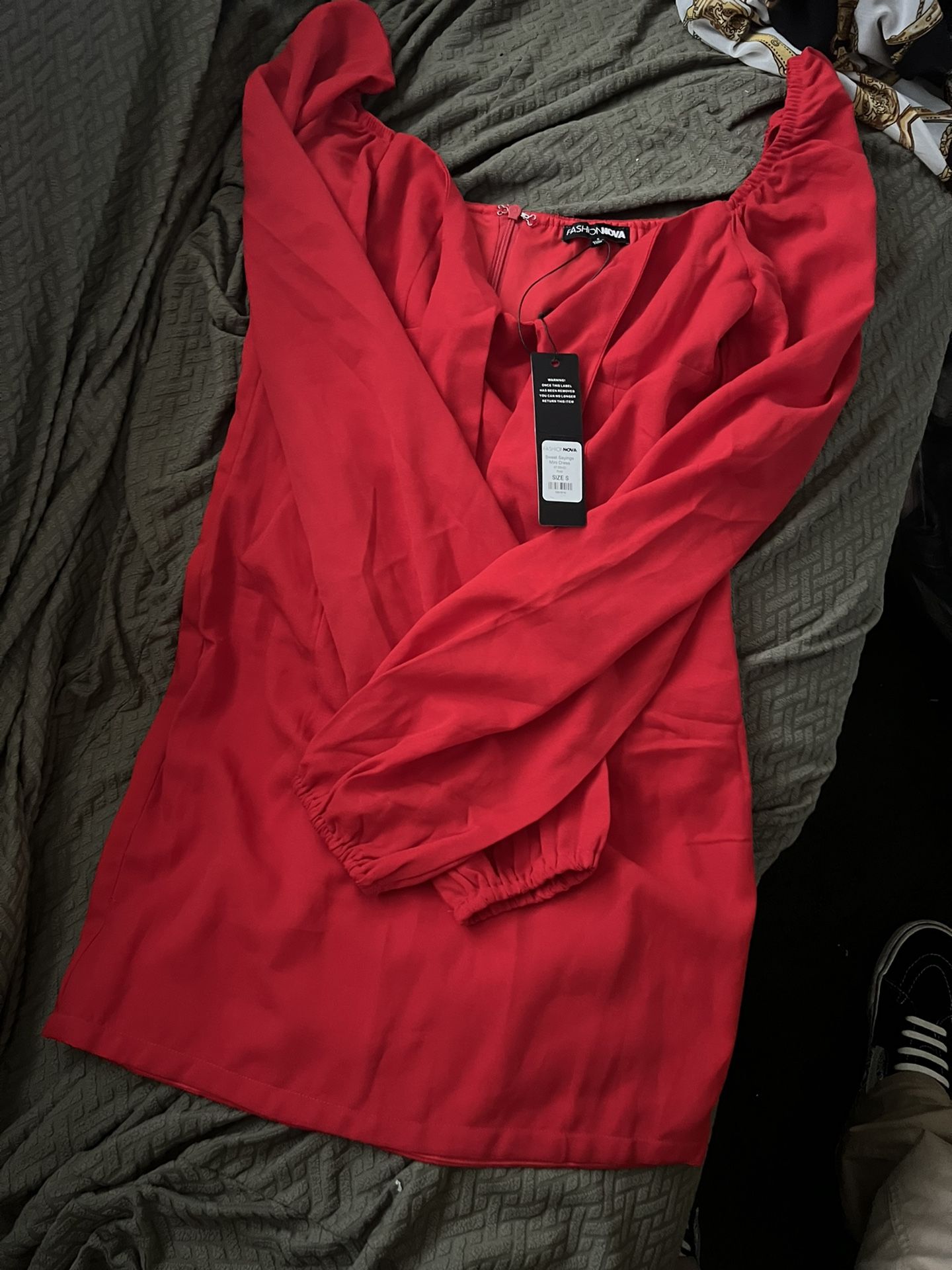 Fashion Nova Red Mini Dress