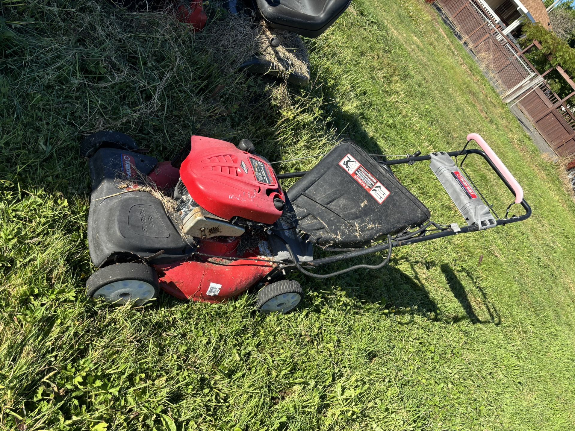 Push Lawn Mower That Works On Gas