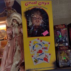 Good Guys 1:1 Authentic Chucky Scarred Face Doll