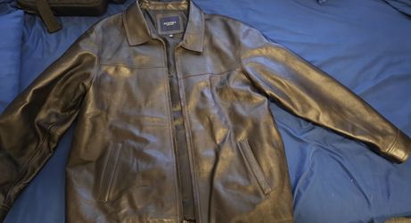 Men's Leather Jacket XL 100% Leather Sonoma