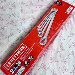 CRAFTSMAN Wrench Set, SAE, Jumbo, 5-Piece NEW