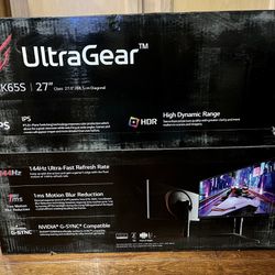 LG Ultra Monitor 27”  (Brand New)