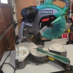 Hitachi C12RSH2 12-inch sliding dual compound miter saw