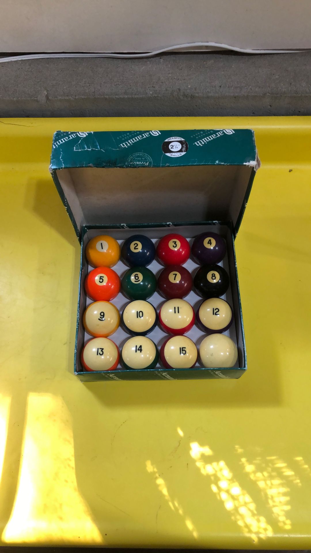 Aramith Billiard Ball Set