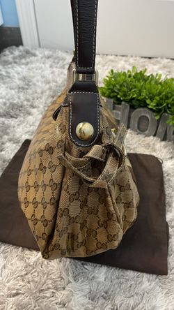 Gucci Monogram Classic Ring Hobo Bag