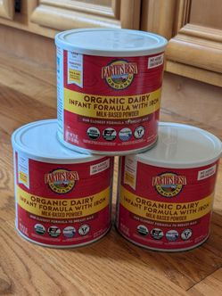 Organic dairy infant formula