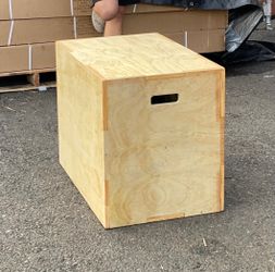 NEW-Wooden Plyo Box 3 in 1-IN BOX, GYM EQUIPMENT