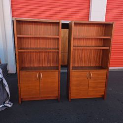 Danish teak excellent quality bookshelf