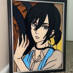 Glass Anime Painting Attack on Titan LOCATED IN COVINA