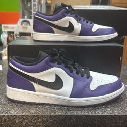 Jordan 1 Court Purple Size 11