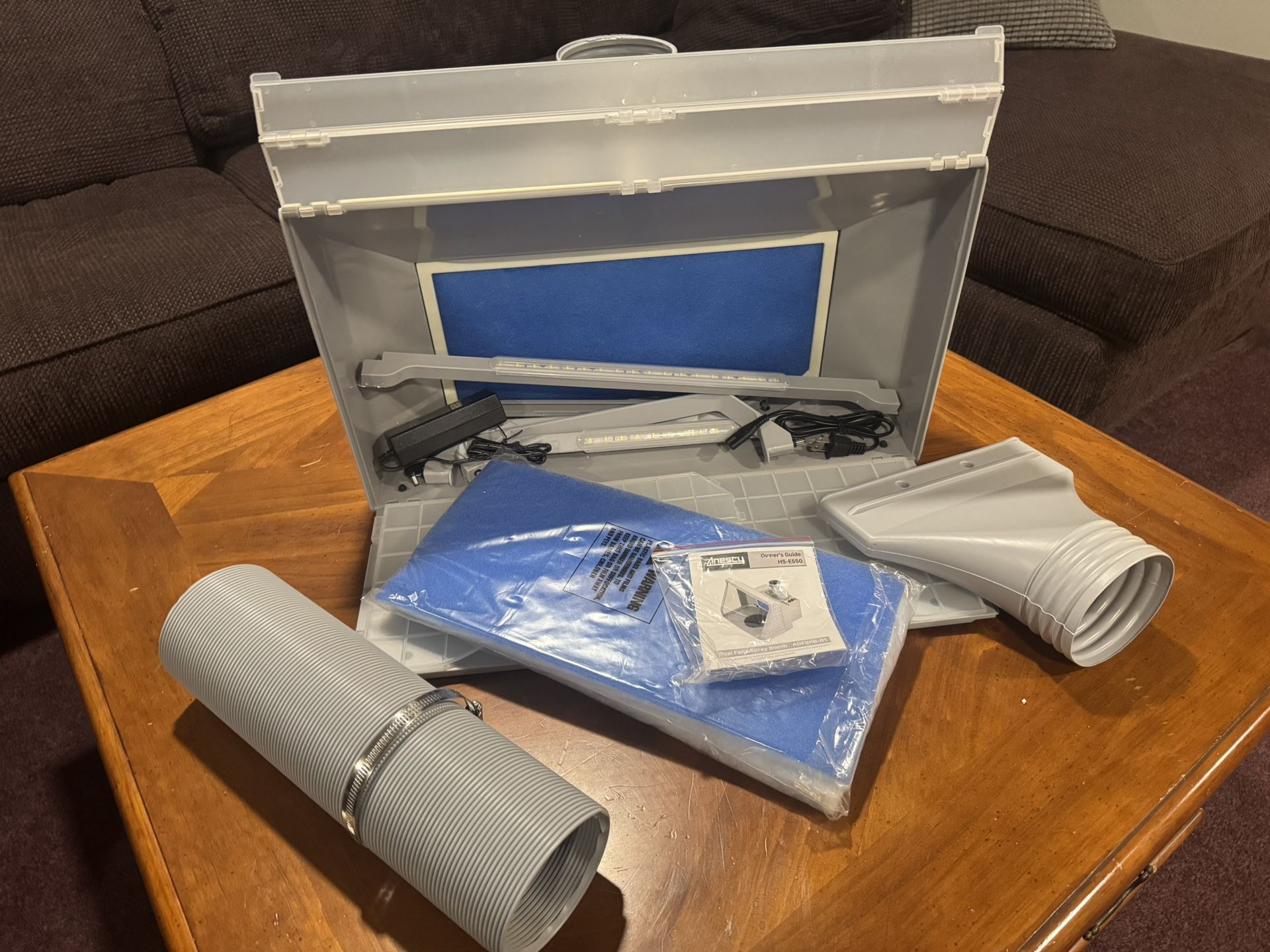Airbrush Portable Spray Booth / Paint Booth (New)