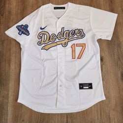 Shohei Ohtani Los Angeles Dodgers Jersey Gold World Series Mens Large New