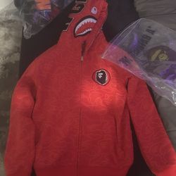 Red Bape Hoodie 
