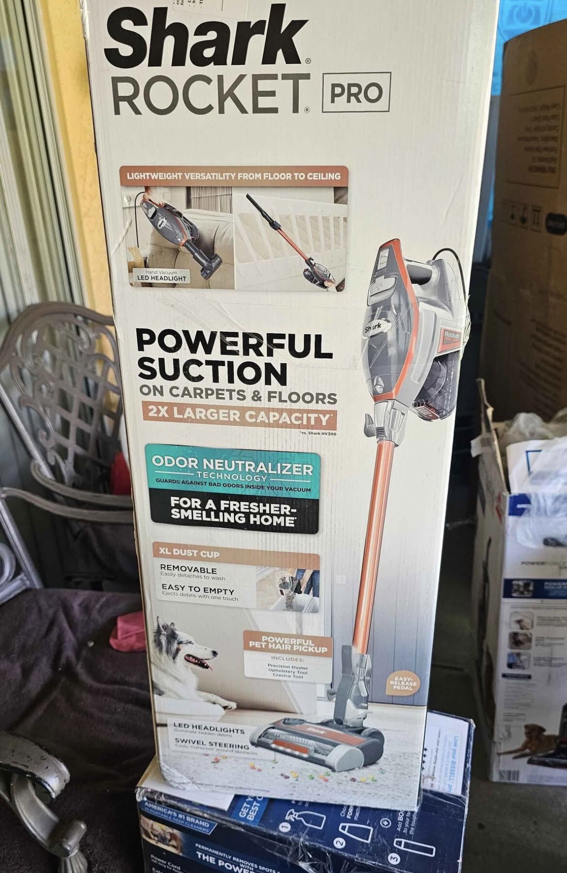 Shark Rocket Pro Powerful Suction Vacuum Cleaner