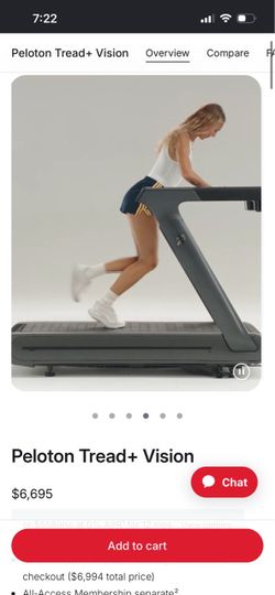Peloton Tread+ Vision treadmill