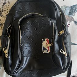 Black LV NFL Backpack Never Used 