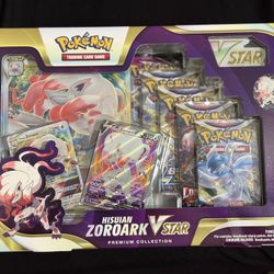 pokemon Zoroark Vstar premium collection