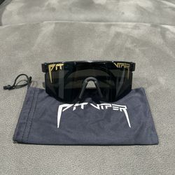 Pit Viper Sunglasses Gold