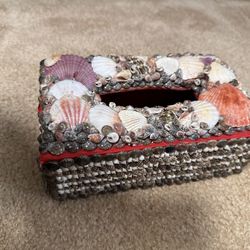 Seashell Tissue box