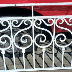 White Iron Bed Frame