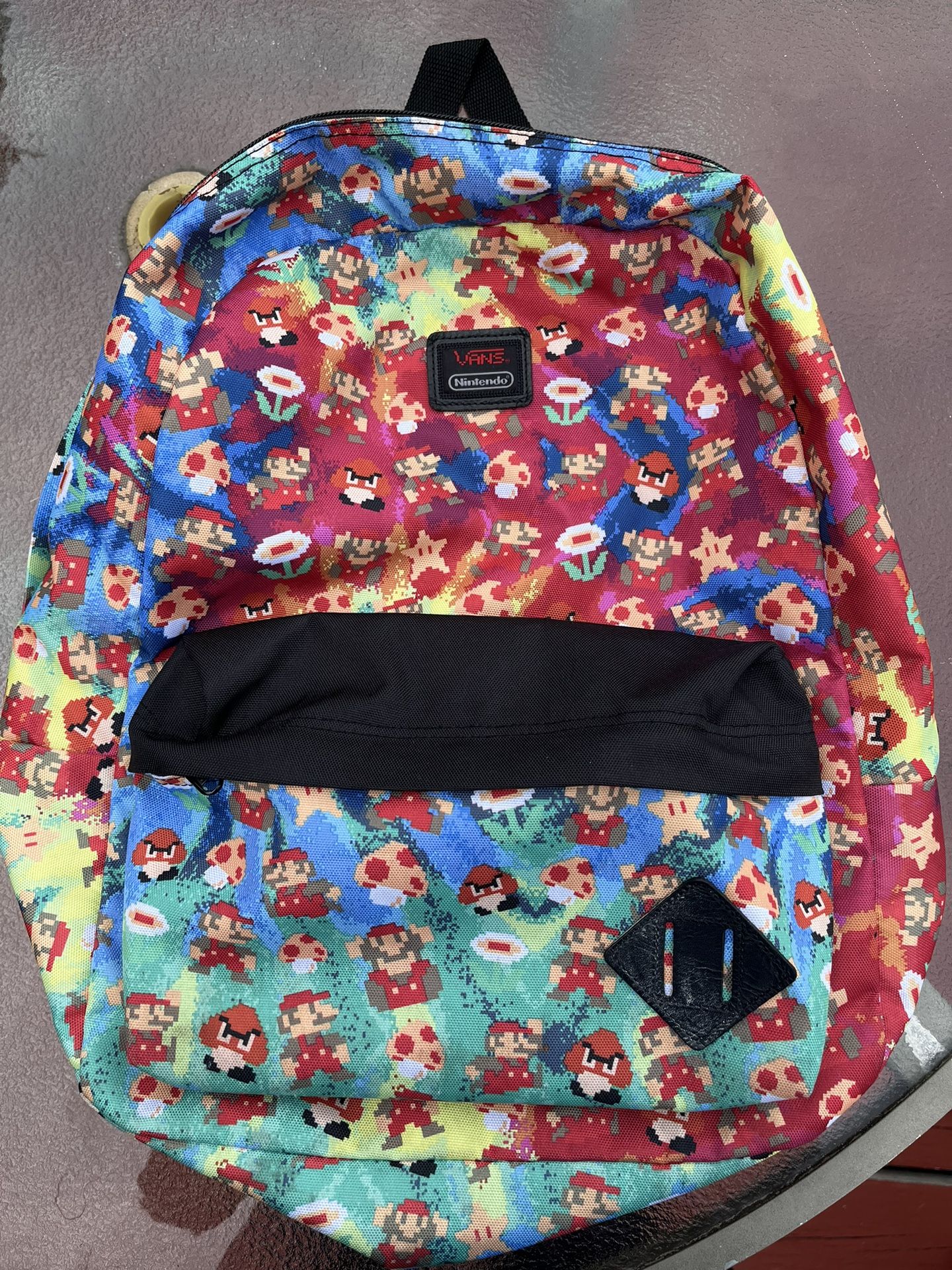 Vans Nintendo Super Mario 8 Bit Back Pack