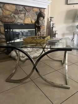 Glass Center Table 